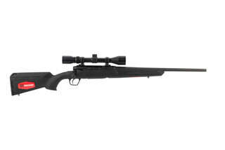 Savage Axis XP 6.5 creedmoor bolt action rifle comes with a 3-9x40 scope